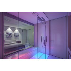 Bagno cromo terapia led rgbw