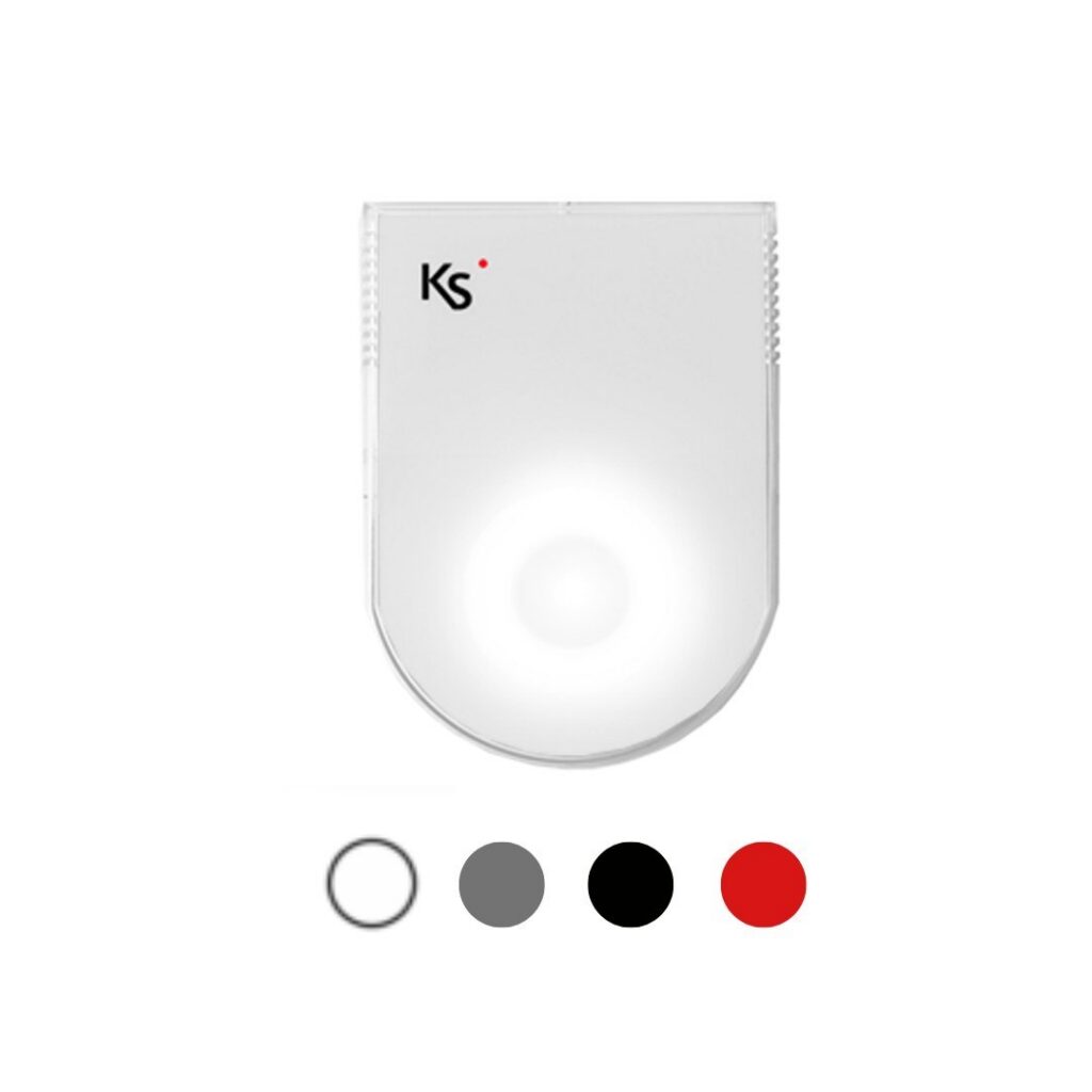 Sensore Ksenia radius bianco a forma di goccia