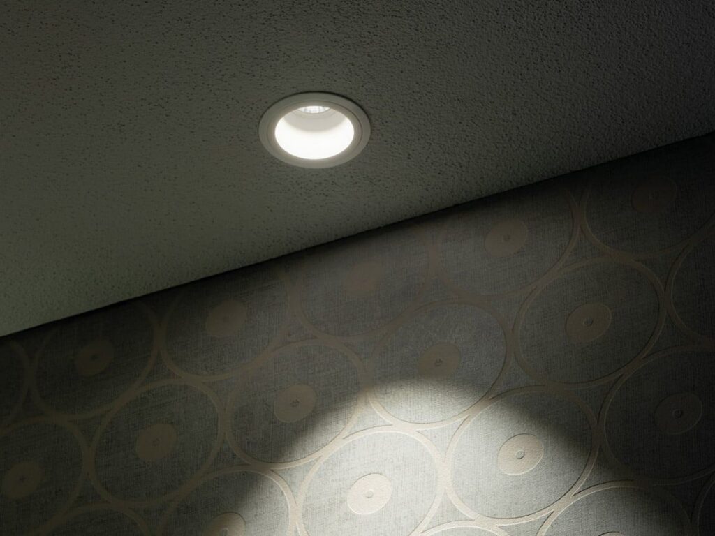 Incasso a soffitto Lombardo Pop acceso
